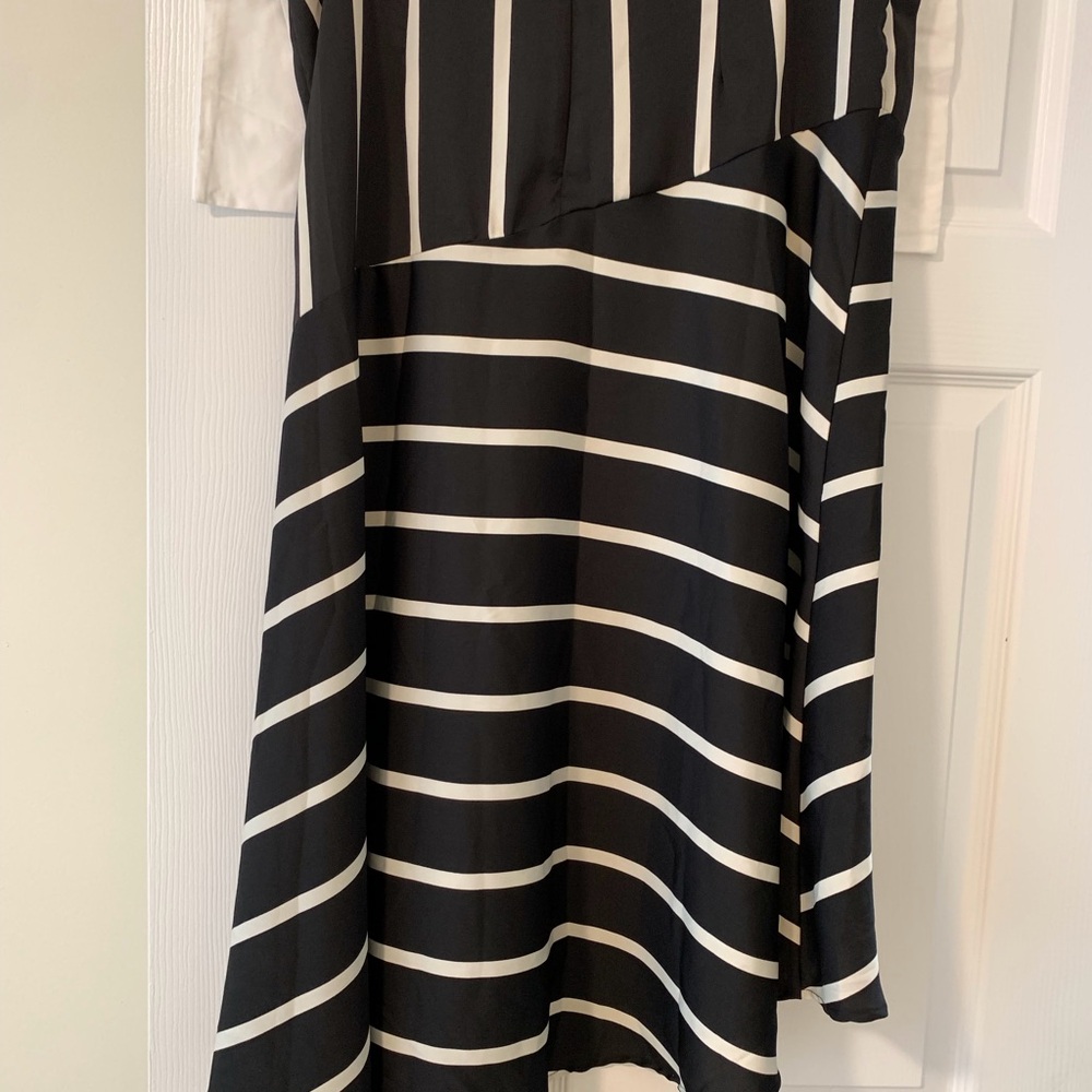 Target Who What Wear Monochrome Striped Skirt